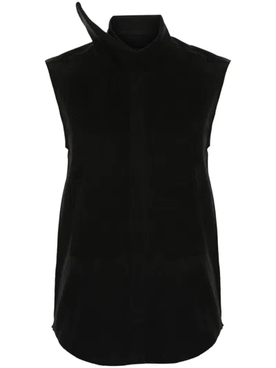 Alainpaul Sleeveless Shirt In Black