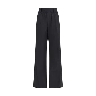 ALAINPAUL TAILORED KNEE SHAPE PANTS