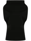 Alainpaul Tailored Wool Shirt In Black