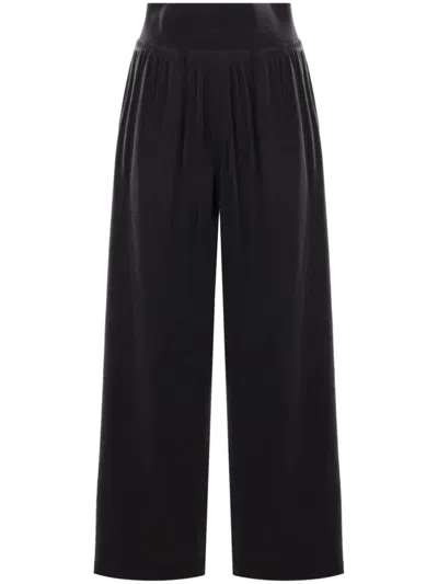 Alainpaul Women Elastic Waist Pant In Black