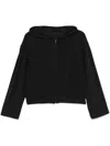 Alainpaul Zip-up Hoodie In Black