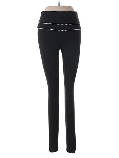 Pre-owned Alala Active Pants In Black