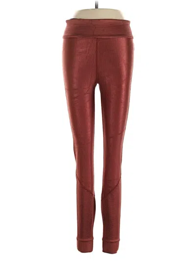 Alala Active Pants In Burgundy