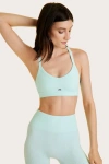 Alala Women's Barre Cami Bra In Green