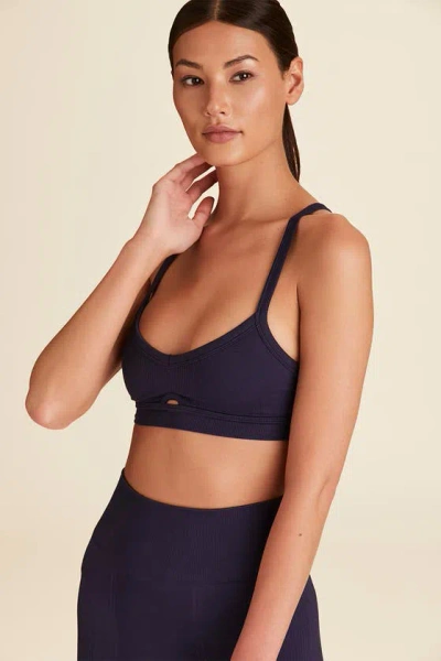 Alala Barre Cami Bra In Navy