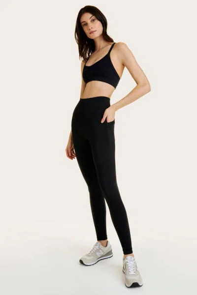 Alala Women's Barre Seamless Pocket Tight In Dark Black