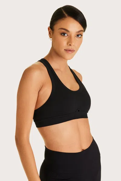Alala Barre Racer Bra In Black