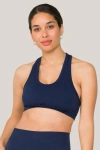 Alala Barre Racer Bra In Navy