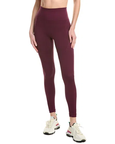 Alala Barre Seamless Legging In Burgundy