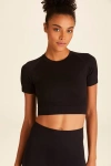 Alala Barre Seamless Tee In Black