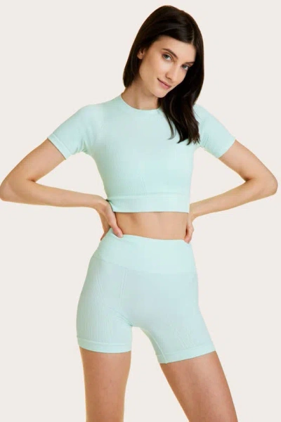 Alala Women's Barre Seamless Tee In Mint