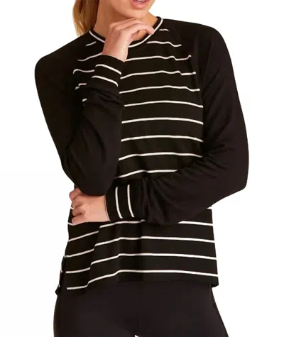 Alala Breeze Sweatshirt In Black/white In Multi
