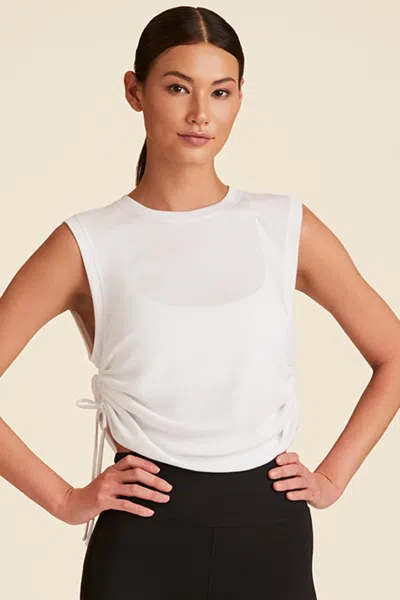 Alala Indio Muscle Tank In White