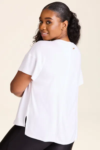 Alala Indio Rib Tee In White