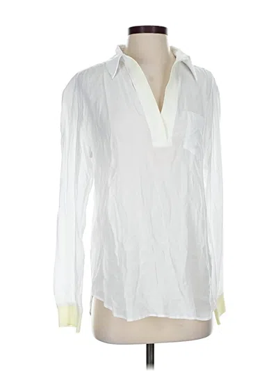 Pre-owned Alala Long Sleeve Blouse In Ivory