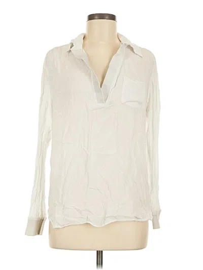 Pre-owned Alala Long Sleeve Blouse In Ivory