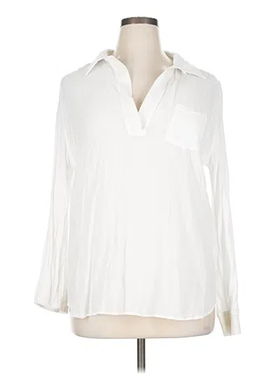 Pre-owned Alala Long Sleeve Blouse In White