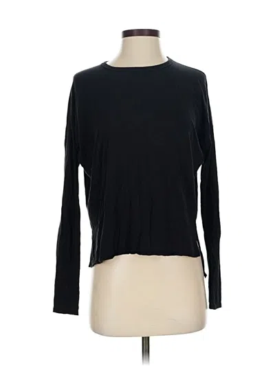 Pre-owned Alala Long Sleeve T-shirt In Black