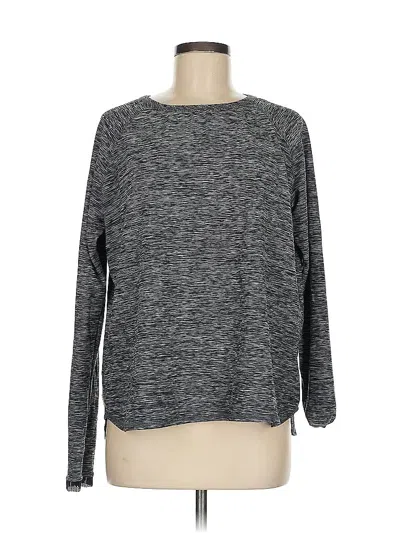 Pre-owned Alala Long Sleeve T-shirt In Gray