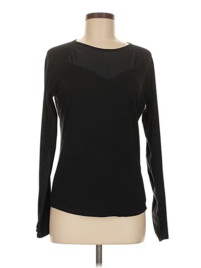 Pre-owned Alala Long Sleeve T-shirt In Black