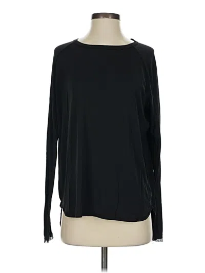 Pre-owned Alala Long Sleeve T-shirt In Black