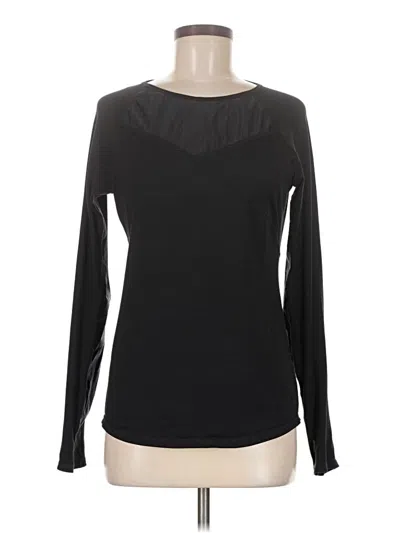 Pre-owned Alala Long Sleeve T-shirt In Black