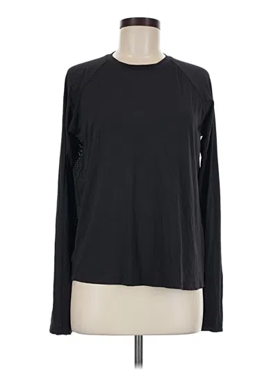 Pre-owned Alala Long Sleeve T-shirt In Black