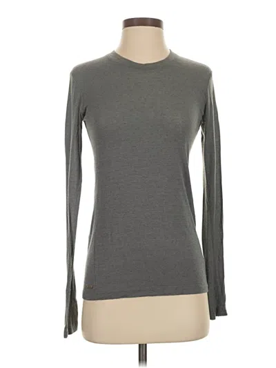 Pre-owned Alala Long Sleeve T-shirt In Gray