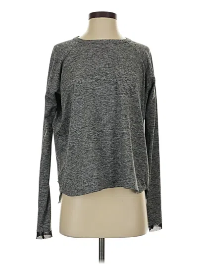 Pre-owned Alala Long Sleeve T-shirt In Gray