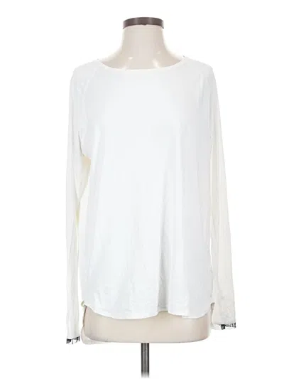 Pre-owned Alala Long Sleeve T-shirt In White