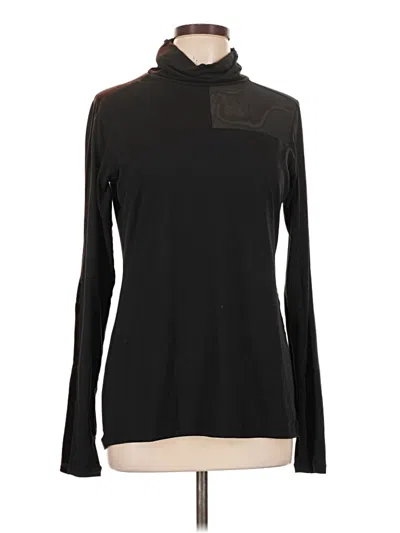 Pre-owned Alala Long Sleeve Turtleneck In Black