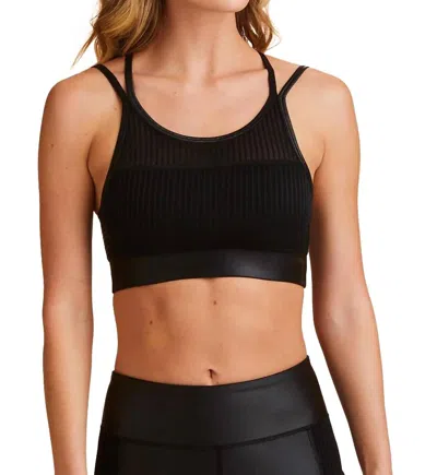 Alala Mirage Cami Bra In Black