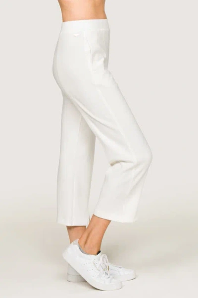 Alala Phoebe Crop Pant In White