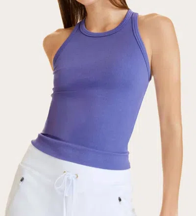 Alala Seamless Rib Tank In Periwinkle In Blue