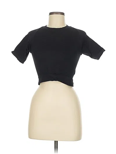 Pre-owned Alala Short Sleeve T-shirt In Black
