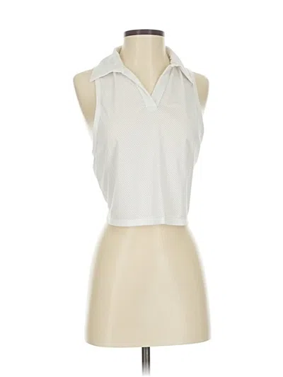 Pre-owned Alala Sleeveless Blouse In White