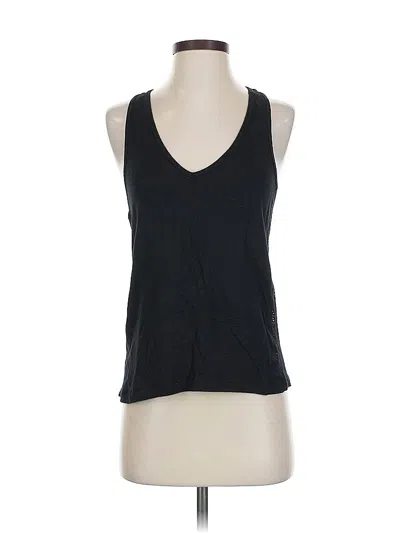 Pre-owned Alala Sleeveless Top Black V Neck Tops