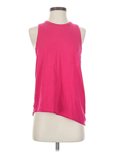Pre-owned Alala Sleeveless Top Pink Halter Neckline Tops