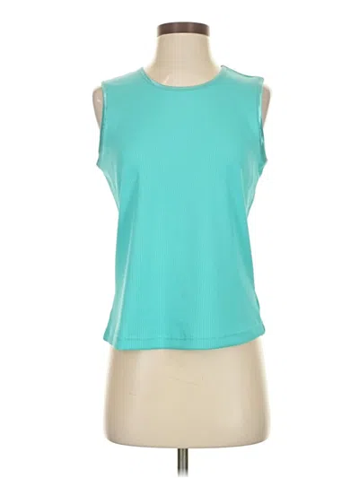 Pre-owned Alala Sleeveless T-shirt In Teal