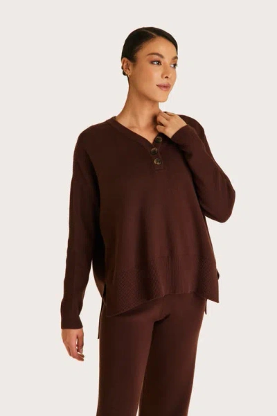 Alala Adult Women Spencer Jumper In Coffee