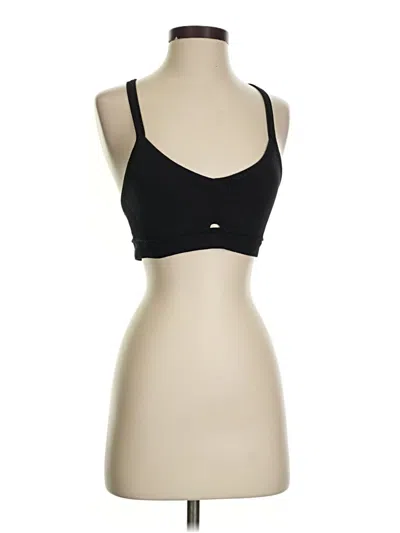 Pre-owned Alala Sports Bra In Black