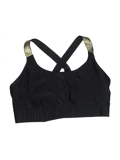 Pre-owned Alala Sports Bra In Black