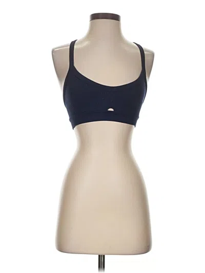 Pre-owned Alala Sports Bra In Blue