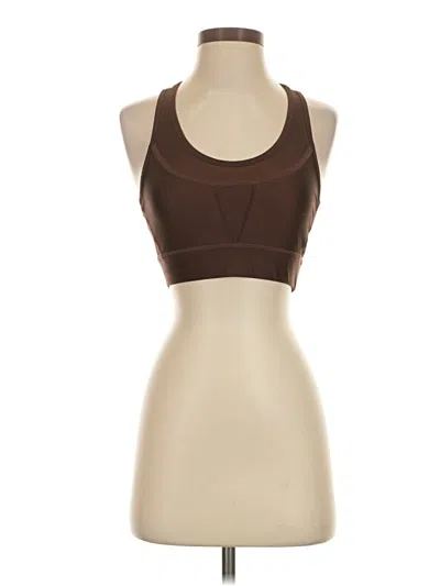 Pre-owned Alala Sports Bra In Brown