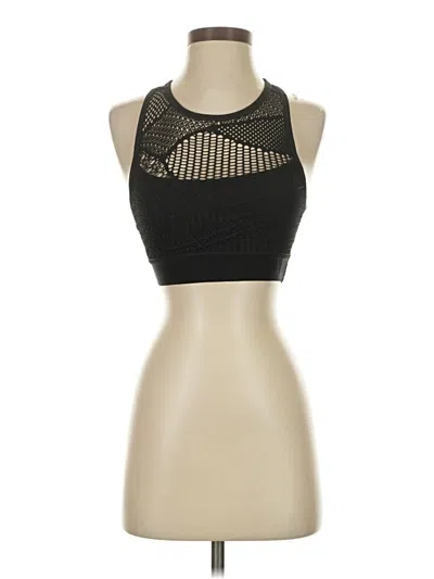 Pre-owned Alala Tank Top Black Halter Neckline Tops