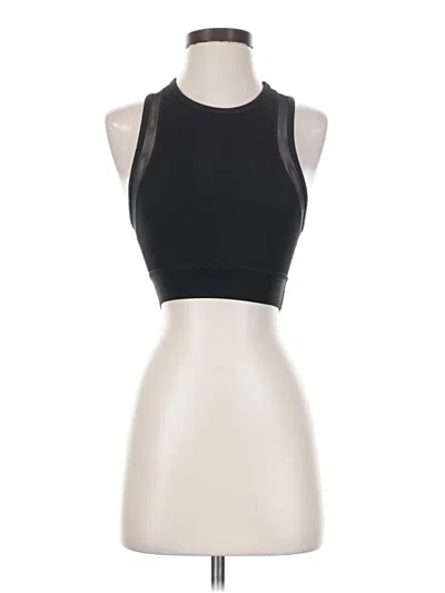 Pre-owned Alala Tank Top Black Halter Neckline Tops