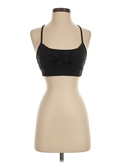 Pre-owned Alala Tank Top Black Halter Neckline Tops