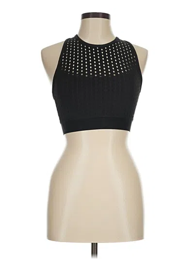 Pre-owned Alala Tank Top Black Halter Neckline Tops