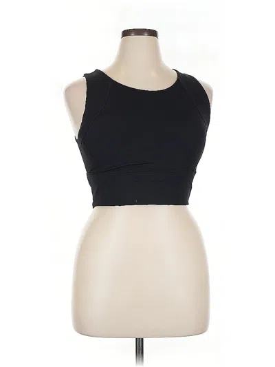 Pre-owned Alala Tank Top Black Strapless Neckline Tops