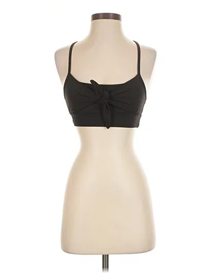 Pre-owned Alala Tank Top Black Strapless Neckline Tops